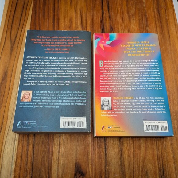 7 Colleen Hoover Paperback Books Bundle - Romance Romcom Booktok Book Set - Picture 7 of 10